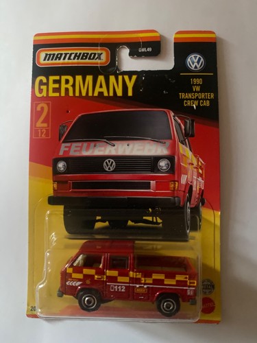 Matchbox 1990 transporter - matchbox, vw