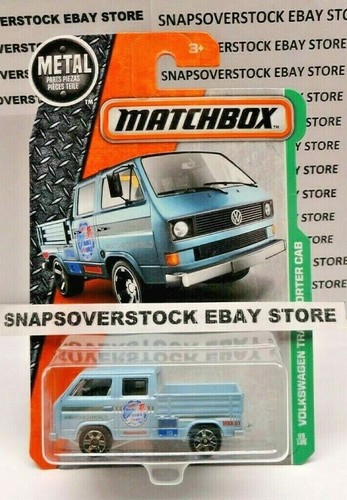 2016 matchbox blue volkswagen - blue,